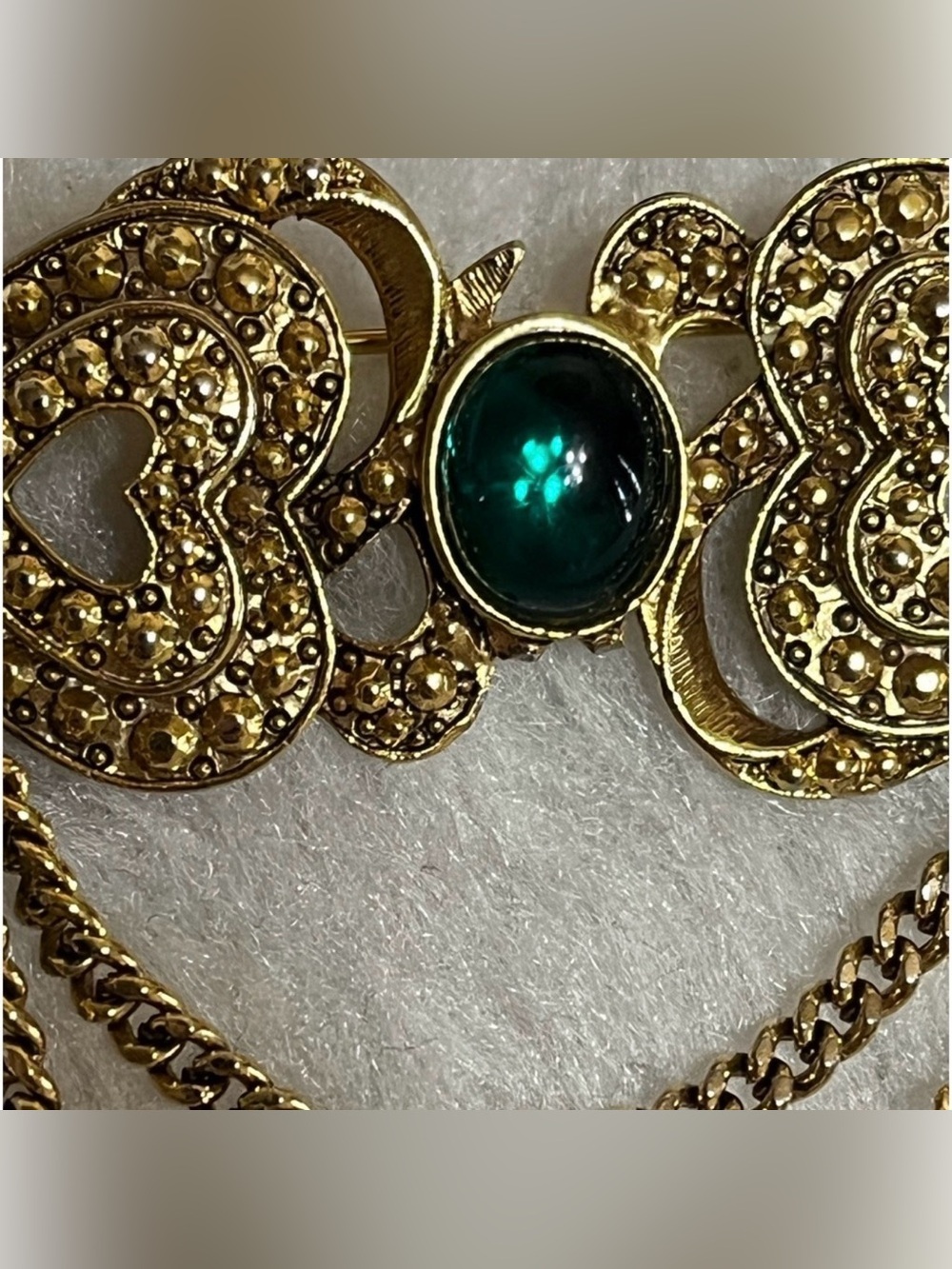 Vintage Gold Tone Brooch